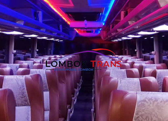 interior big bus lomboktrans